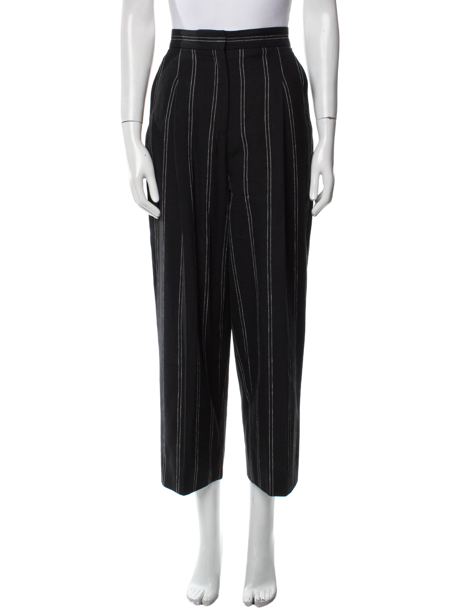 Sandro Striped Wide Leg Pants